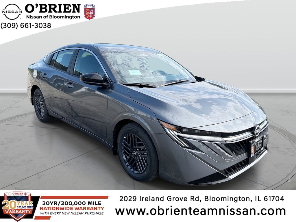 Gray (Gun Metallic) 2027 Nissan Sentra Sedan Front-Wheel Drive Continuously Variable Transmission