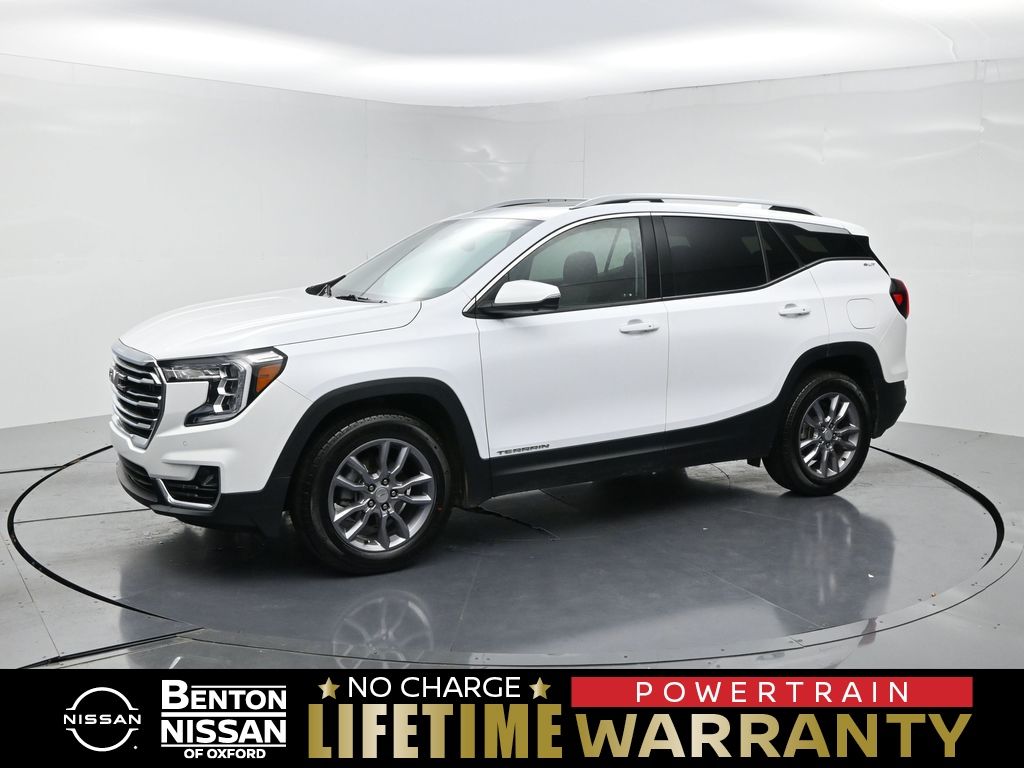 Summit White 2024 GMC Terrain SLT AWD SUV / Crossover All-Wheel Drive 9-Speed Automatic