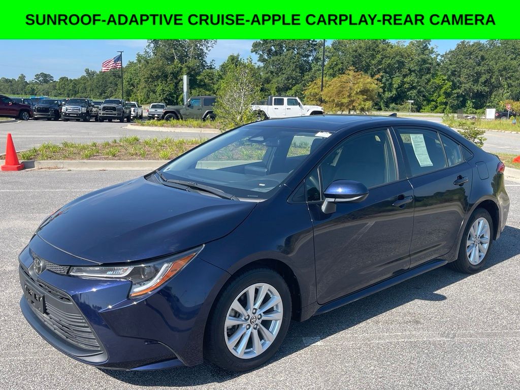 Blueprint 2023 Toyota Corolla Sedan Front-Wheel Drive Continuously Variable Transmission