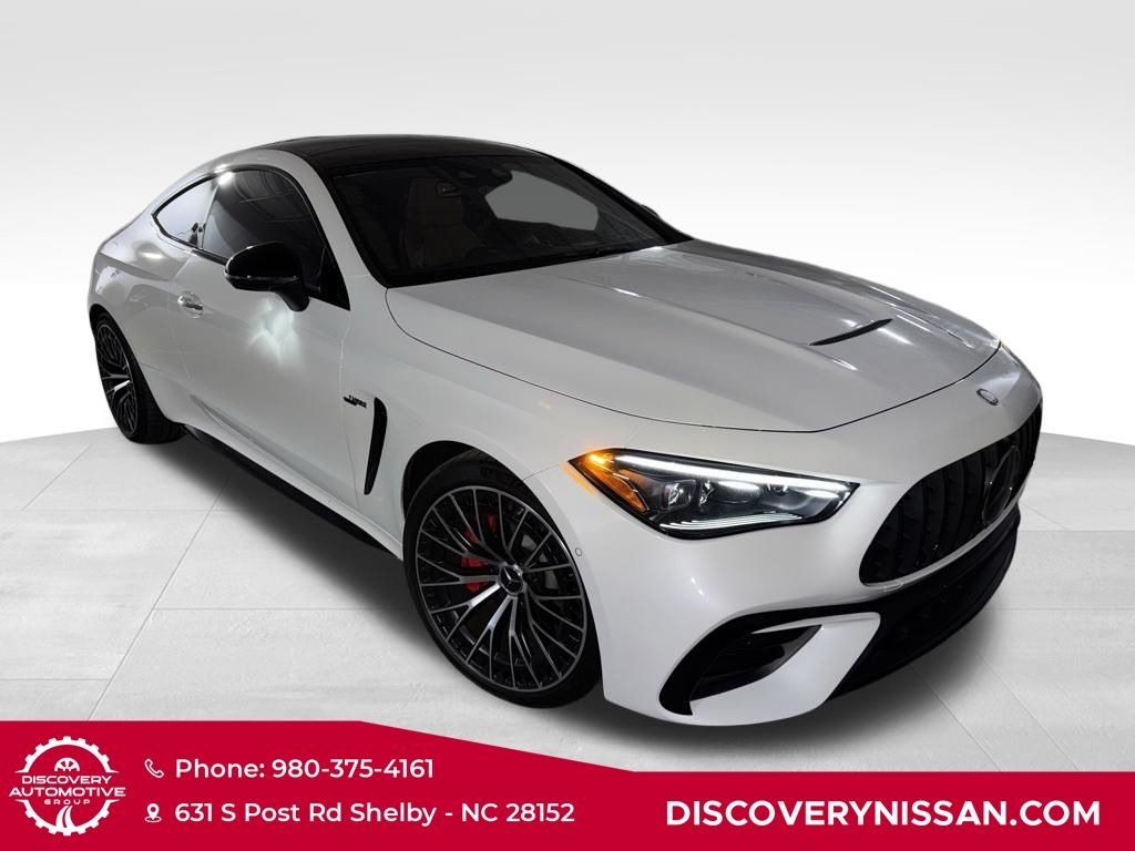 Polar White 2024 Mercedes-Benz CLE AMG CLE 53 4MATIC Coupe All-Wheel Drive 9-Speed Automatic