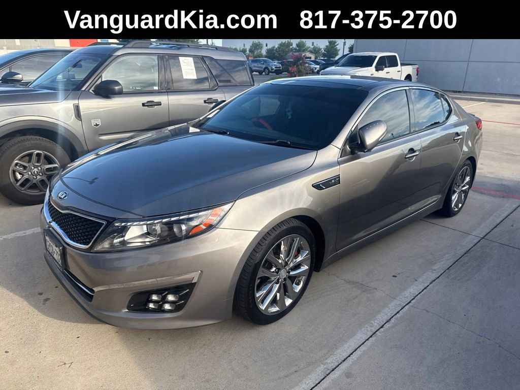 Titanium Silver 2014 Kia Optima SXL Turbo Sedan Front-Wheel Drive 6-Speed Automatic