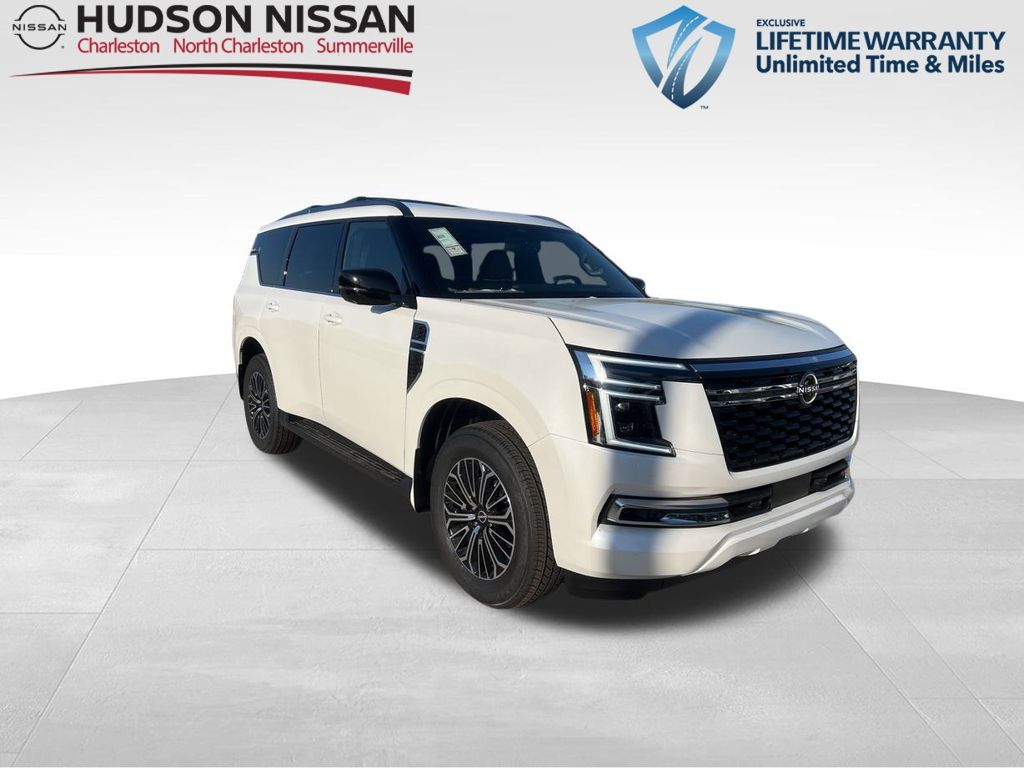 2025 Aspen White Tricoat Nissan Armada SL SUV
