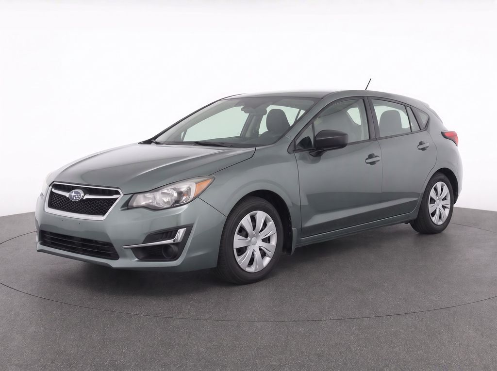 Green Metallic 2015 Subaru Impreza Hatchback All-Wheel Drive Continuously Variable Transmission
