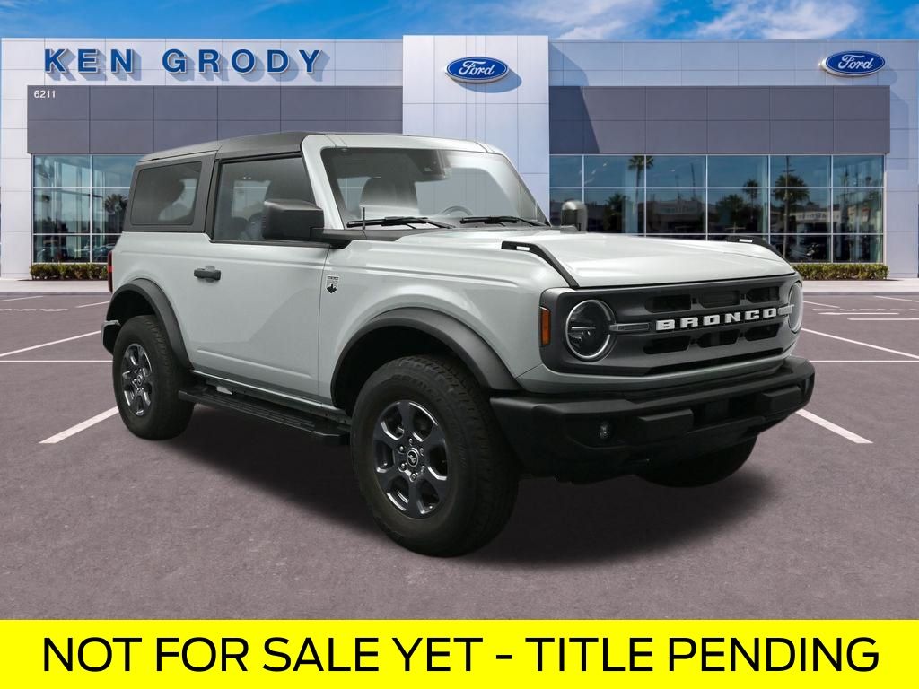 Cactus Gray 2023 Ford Bronco Big Bend 2-Door 4WD SUV / Crossover Four-Wheel Drive Automatic