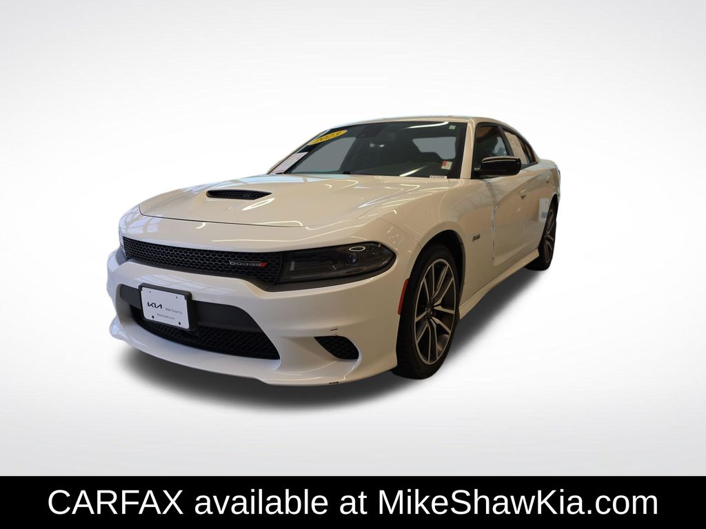 White Knuckle Clearcoat 2023 Dodge Charger Sedan Rear-Wheel Drive 8-Speed Automatic