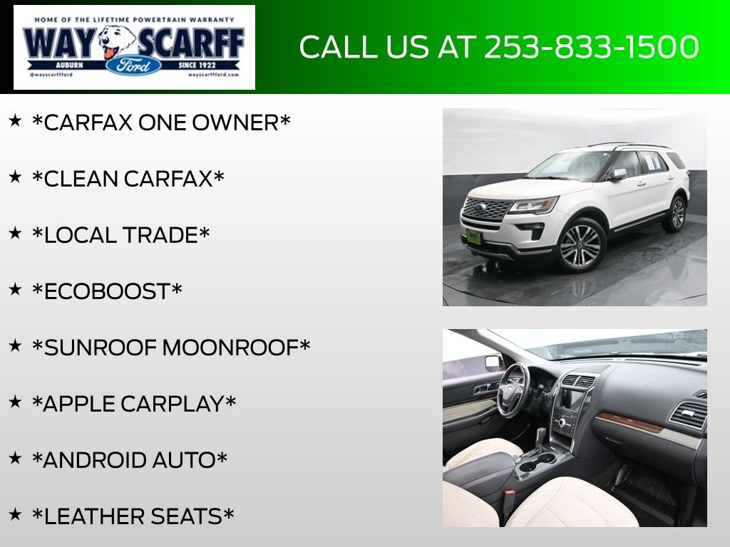 2018 Ford Explorer Platinum