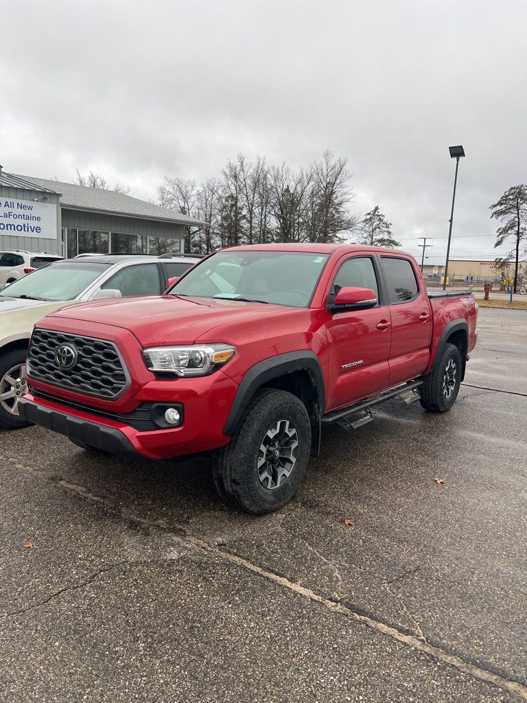 Barcelona Red Metallic 2023 Toyota Tacoma Pickup Truck 6-Speed Automatic