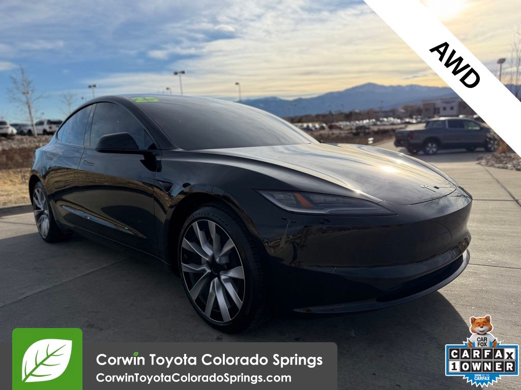 2025 Tesla Model 3 Long Range AWD