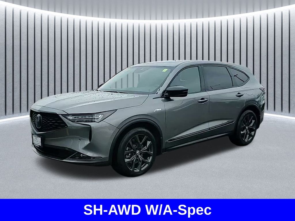 Liquid Carbon Metallic 2023 Acura MDX SUV / Crossover All-Wheel Drive Automatic