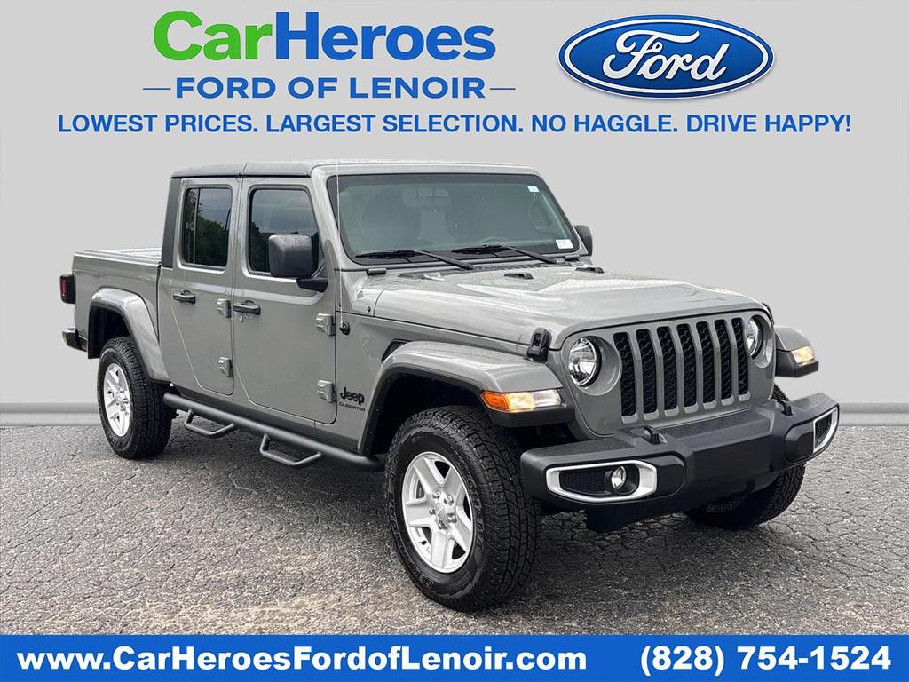 Sting-Gray Clearcoat 2022 Jeep Gladiator Sport Crew Cab 4WD Pickup Truck Four-Wheel Drive 8-Speed Automatic