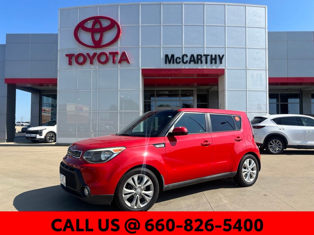 2015 Kia Soul Rojo (Inferno Red) Vagón Tracción delantera 6 velocidades Automática