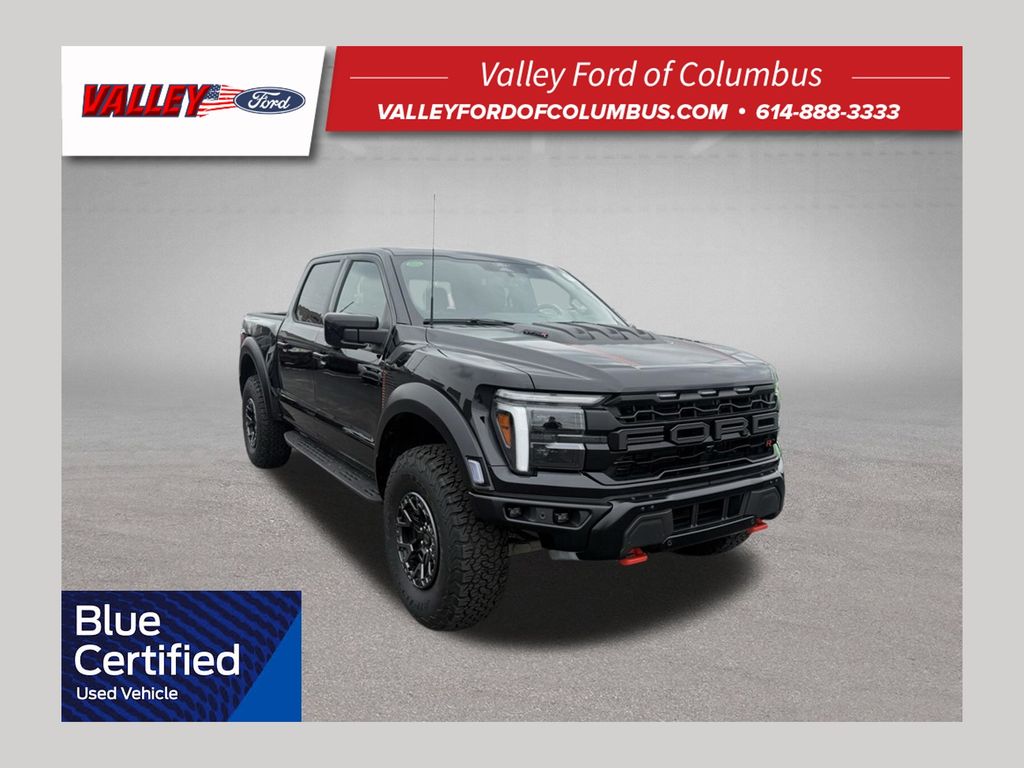 Black Metallic 2025 Ford F-150 Pickup Truck Four-Wheel Drive Automatic
