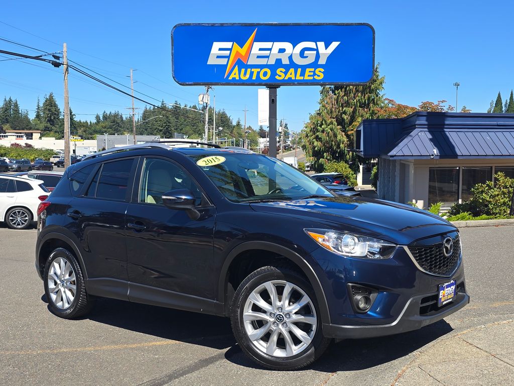 Crystal Blue 2015 Mazda CX-5 SUV / Crossover All-Wheel Drive 6-Speed Automatic