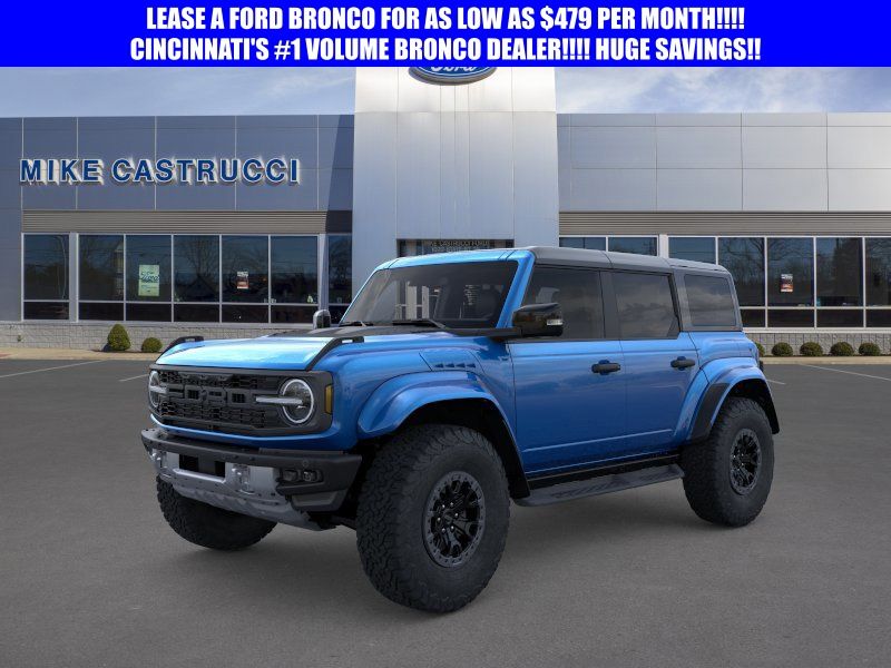 Velocity Blue Metallic 2025 Ford Bronco Raptor SUV / Crossover Four-Wheel Drive Automatic