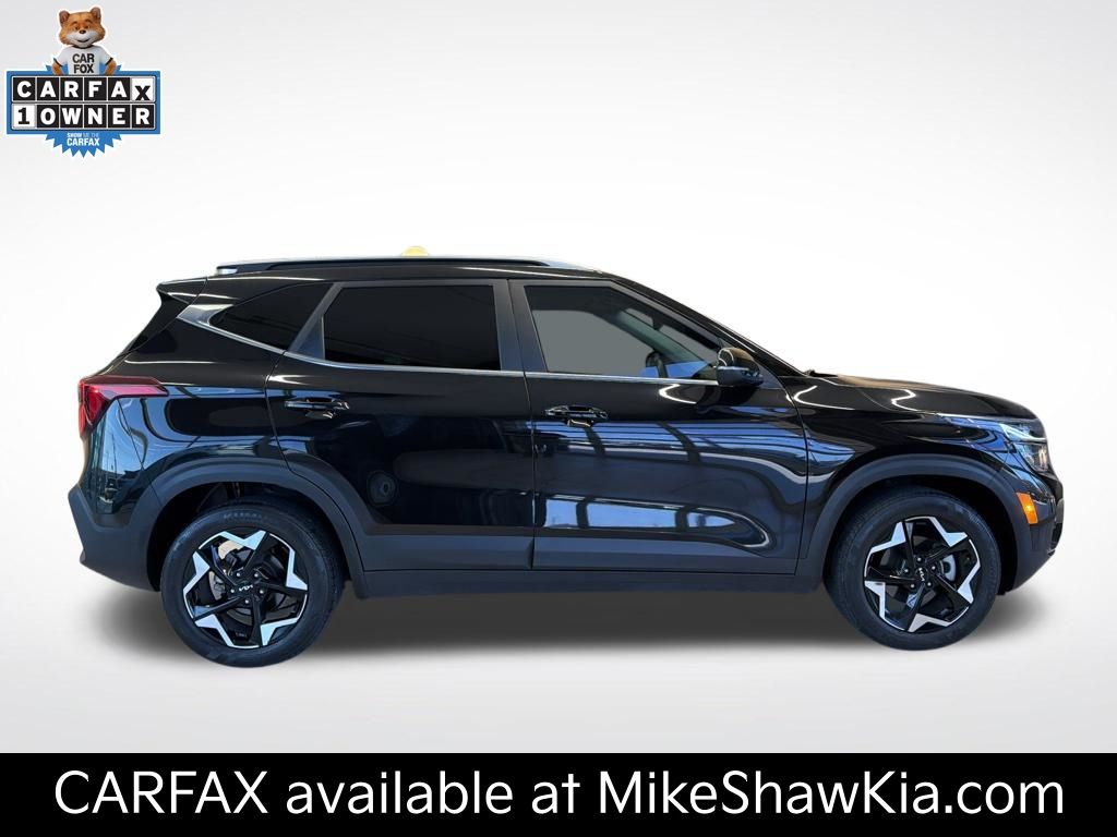 Fusion Black 2025 Kia Seltos SUV / Crossover Front-Wheel Drive Continuously Variable Transmission