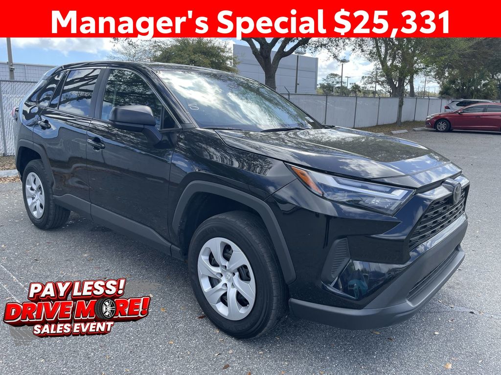 Midnight Black Metallic 2024 Toyota RAV4 SUV / Crossover All-Wheel Drive 8-Speed Automatic