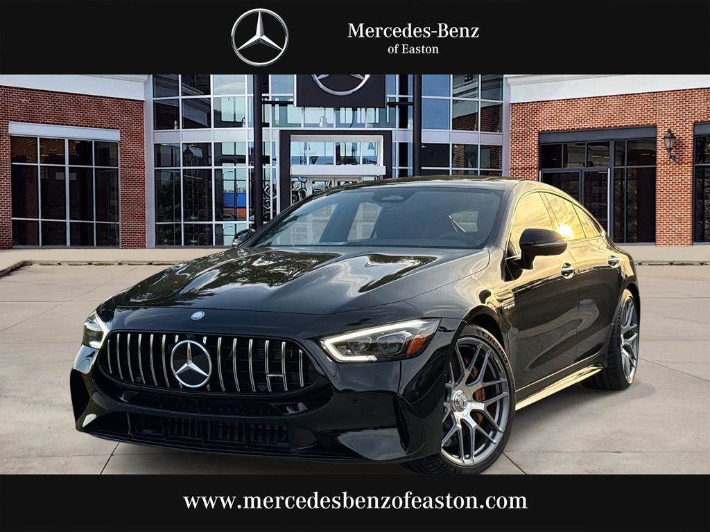 Obsidian Black Metallic 2024 Mercedes-Benz AMG GT 63 S E Performance AWD Coupe All-Wheel Drive 9-Speed Automatic