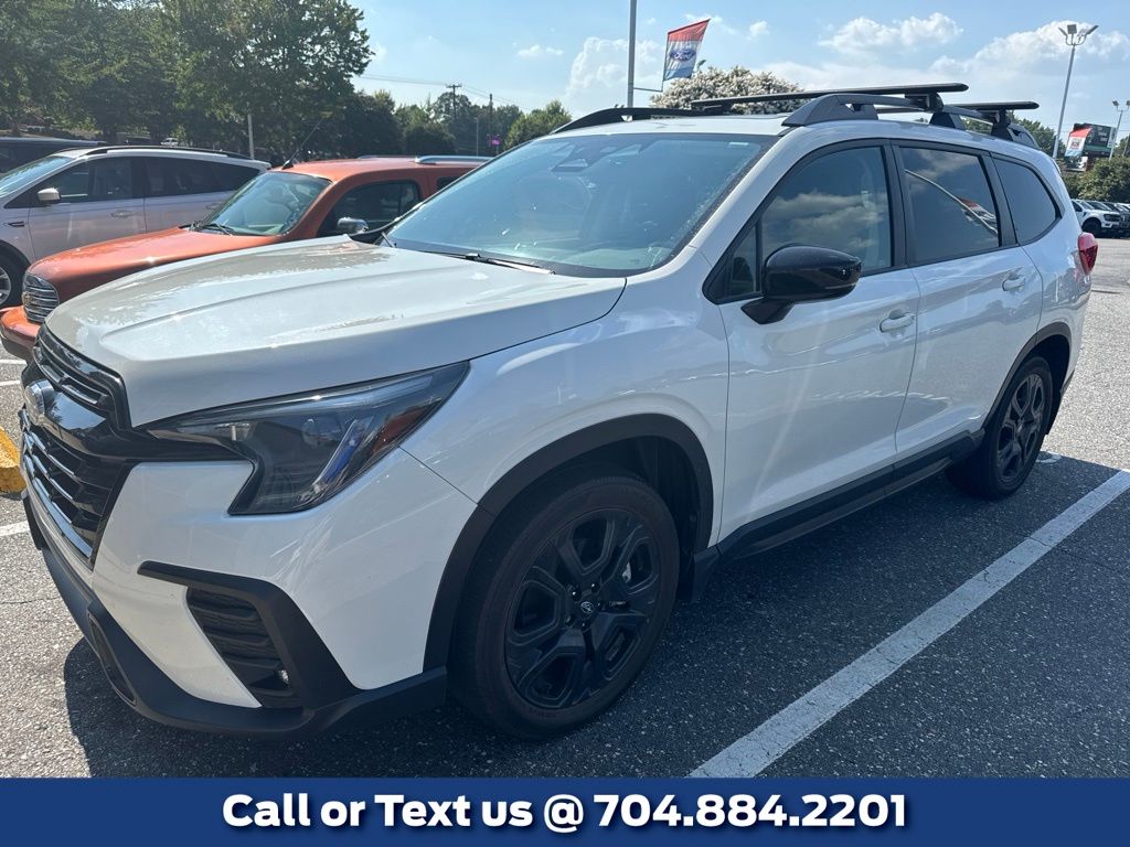 Crystal White Pearl 2025 Subaru Ascent SUV / Crossover All-Wheel Drive Continuously Variable Transmission