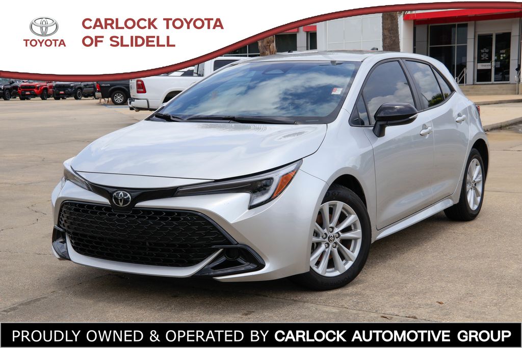 Classic Silver Metallic 2026 Toyota Corolla Hatchback Hatchback Front-Wheel Drive Continuously Variable Transmission