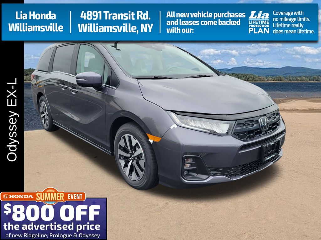 Gray (Modern Steel Metallic) 2026 Honda Odyssey Minivan Front-Wheel Drive Automatic