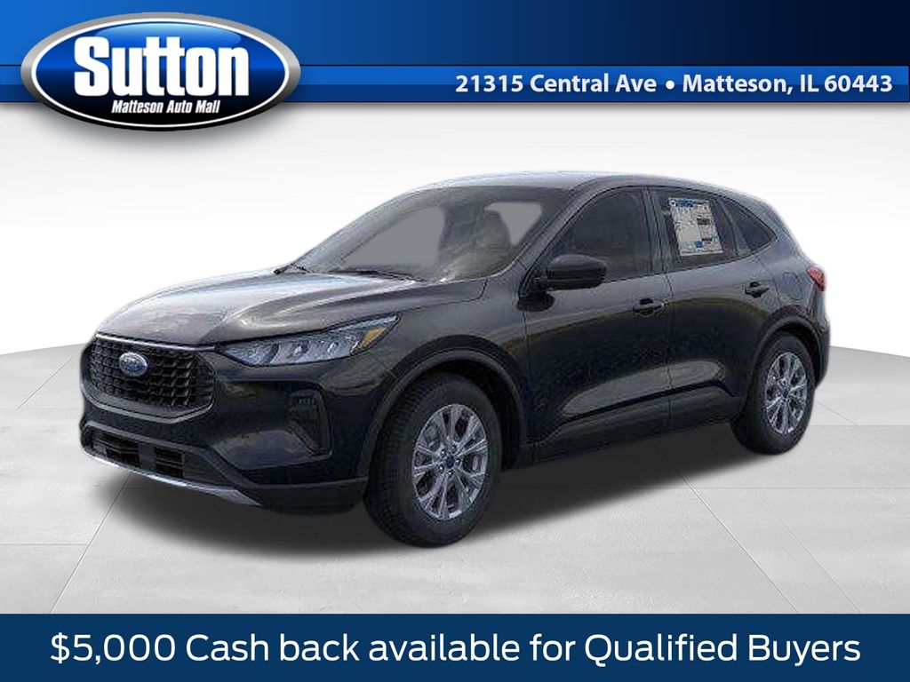 Black Metallic 2026 Ford Escape SUV / Crossover Front-Wheel Drive 8-Speed Automatic