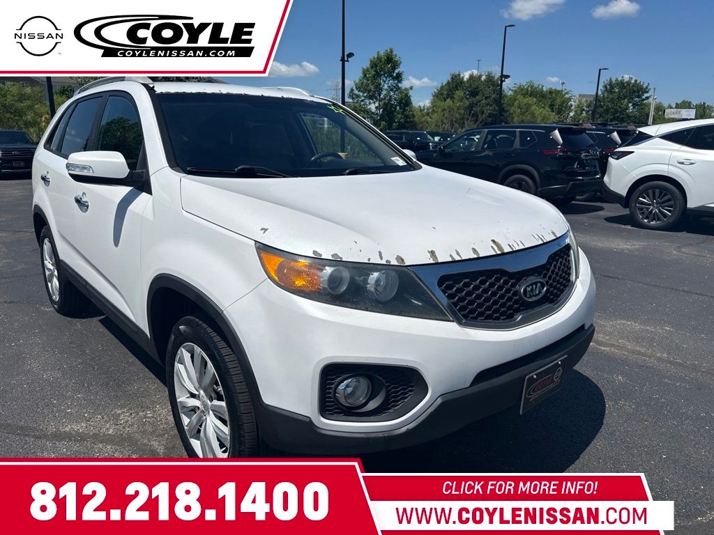 Snow White Pearl 2011 Kia Sorento SUV / Crossover Front-Wheel Drive 6-Speed Automatic