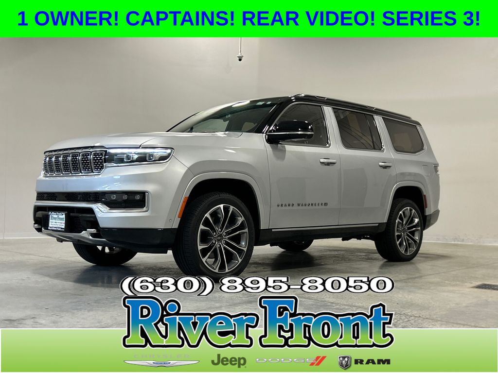 Silver Zynith 2023 Jeep Grand Wagoneer Series III 4WD SUV / Crossover Four-Wheel Drive 8-Speed Automatic