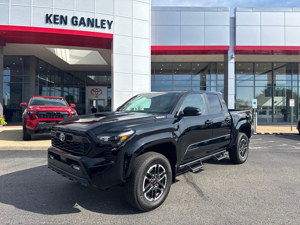 Black 2024 Toyota Tacoma Pickup Truck Four-Wheel Drive 8-Speed Automatic