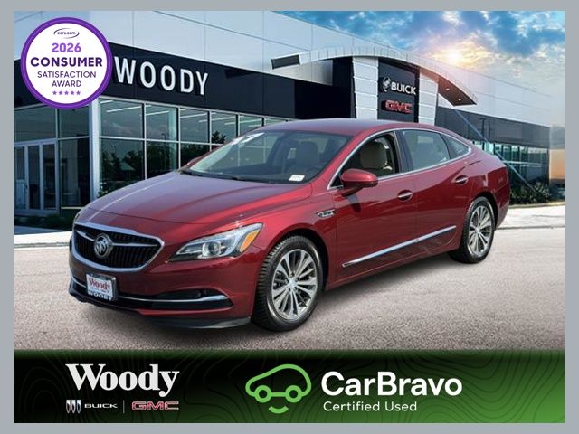 Crimson Red 2017 Buick LaCrosse Sedan Front-Wheel Drive 8-Speed Automatic