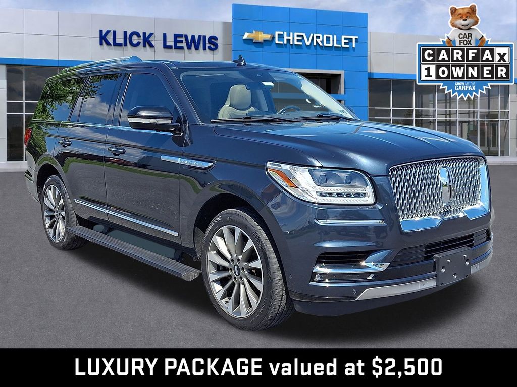 Flight Blue 2021 Lincoln Navigator Reserve 4WD SUV / Crossover Four-Wheel Drive Automatic