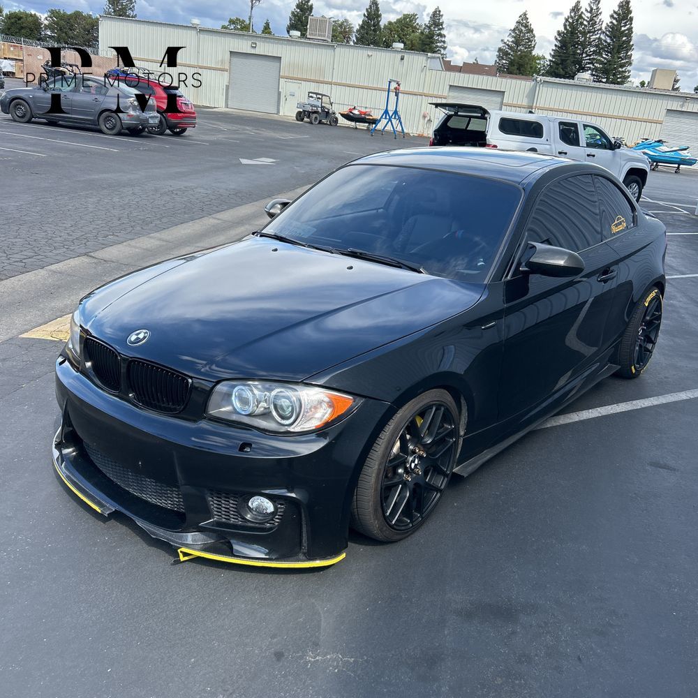 Black Sapphire Metallic 2009 BMW 1 Series 135i Coupe RWD Coupe Rear-Wheel Drive 6-Speed Automatic