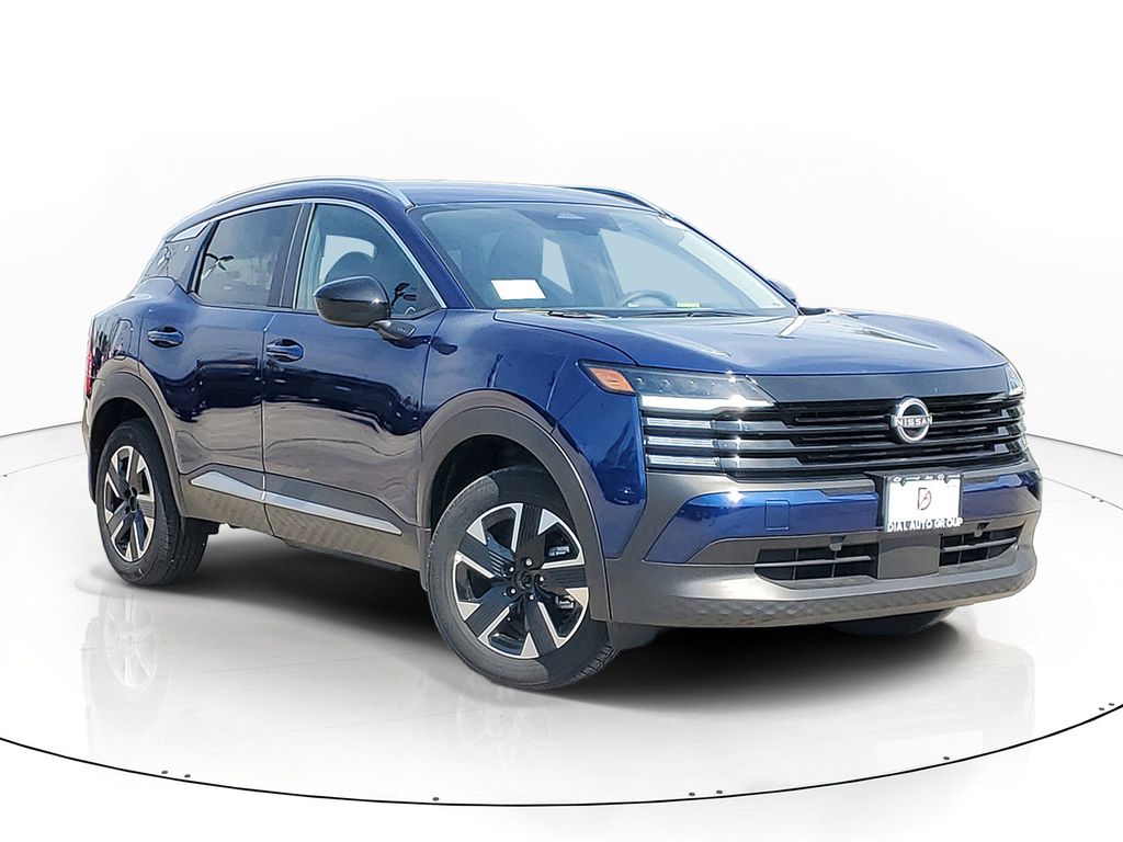 Deep Blue Pearl 2026 Nissan Kicks SV AWD SUV / Crossover All-Wheel Drive Continuously Variable Transmission