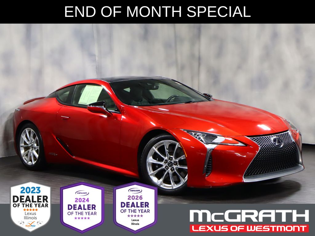 Infrared 2018 Lexus LC Hybrid Coupe Rear-Wheel Drive Continuously Variable Transmission