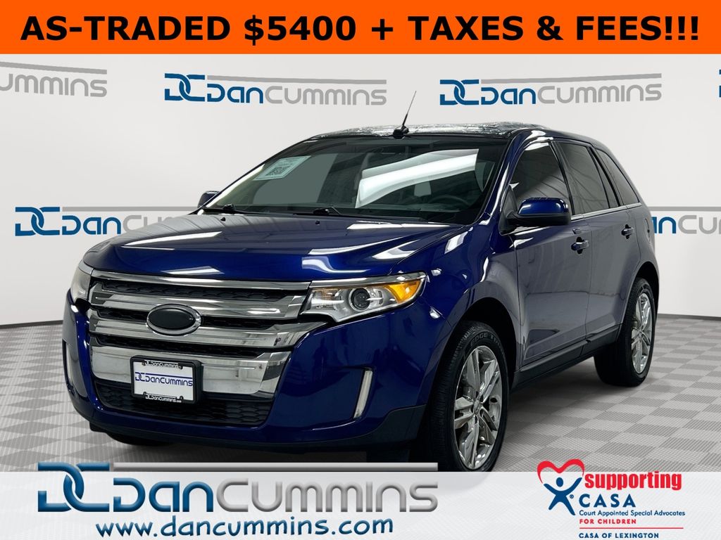 Blue Metallic 2013 Ford Edge SUV / Crossover Front-Wheel Drive 6-Speed Automatic