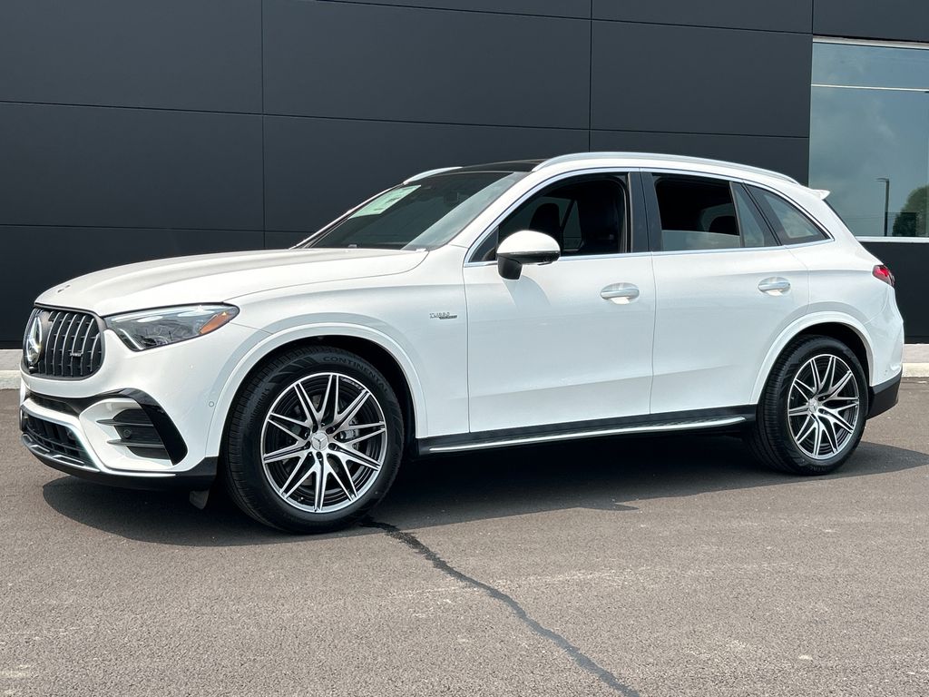 Polar White 2026 Mercedes-Benz GLC SUV / Crossover All-Wheel Drive 9-Speed Automatic