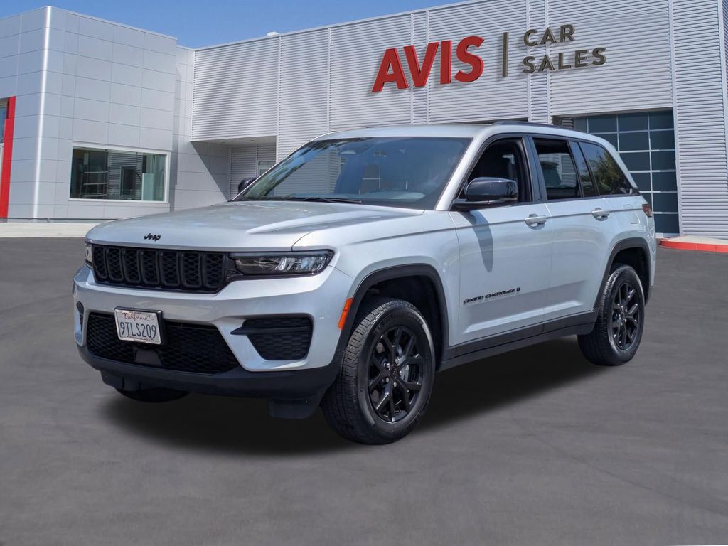 Silver Zynith 2025 Jeep Grand Cherokee Altitude 4WD SUV / Crossover Four-Wheel Drive 8-Speed Automatic