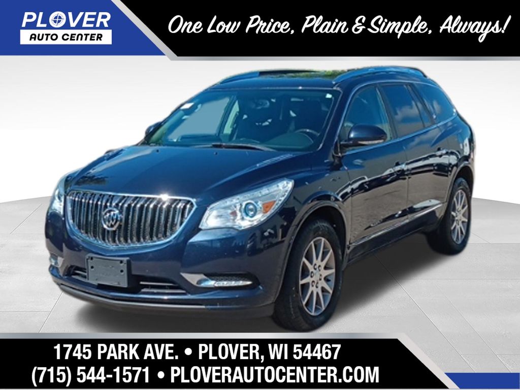 Dark Sapphire Blue Metallic 2016 Buick Enclave SUV / Crossover All-Wheel Drive 6-Speed Automatic Overdrive