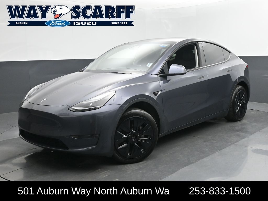 Gray 2023 Tesla Model Y Long Range AWD SUV / Crossover All-Wheel Drive 1-Speed Automatic