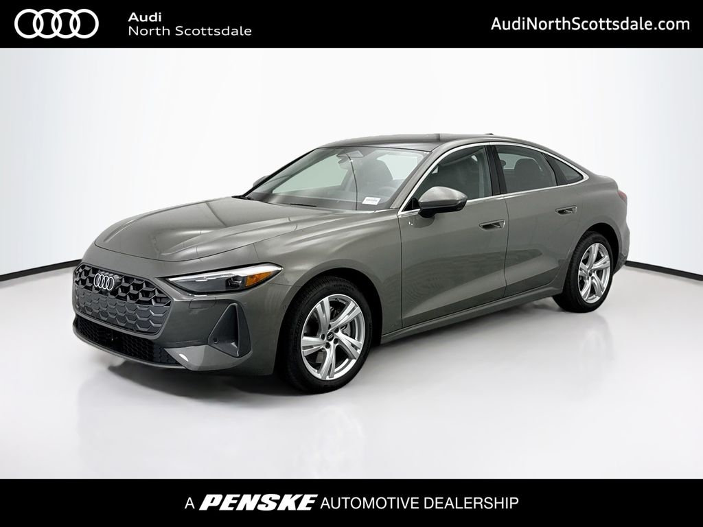 Gray Metallic 2025 Audi A5 Sedan  7-Speed Automatic