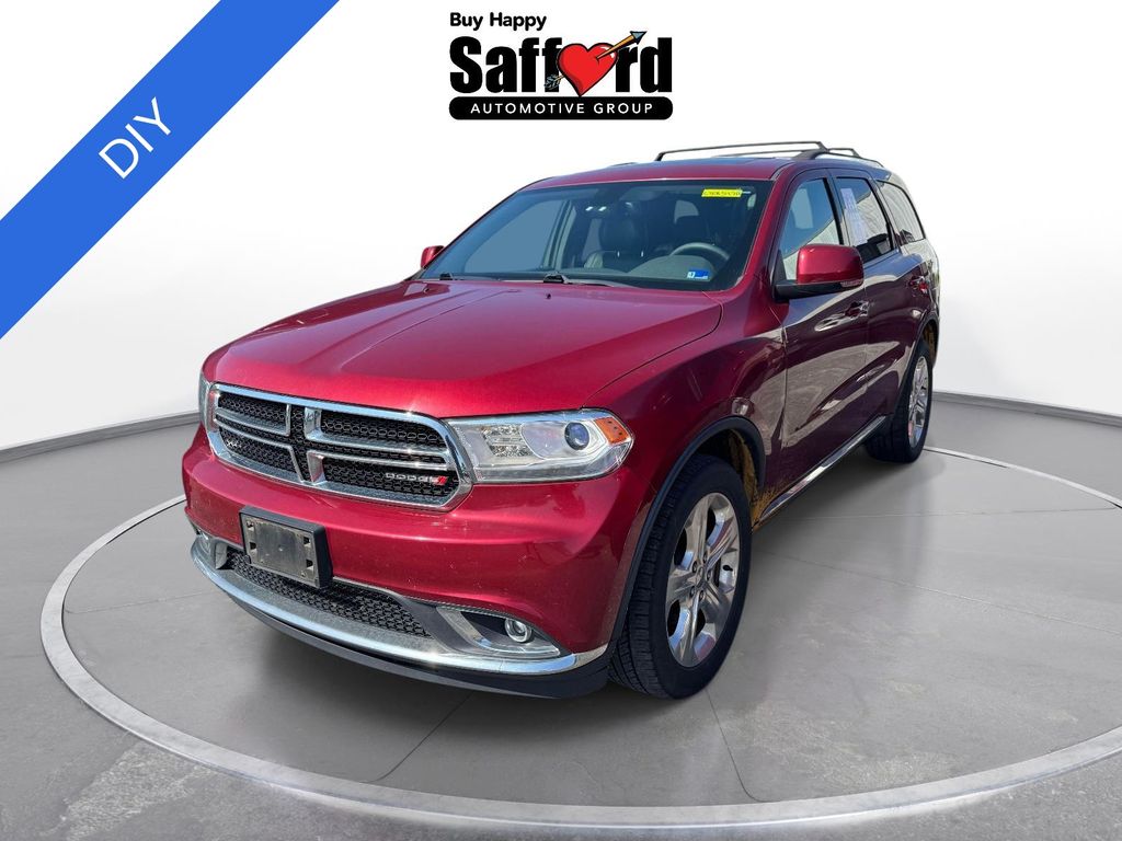 Deep Cherry Red Crystal 2014 Dodge Durango SUV / Crossover All-Wheel Drive 8-Speed Automatic