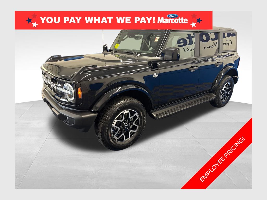 Shadow Black 2026 Ford Bronco Outer Banks 4-Door 4WD SUV / Crossover Four-Wheel Drive Automatic