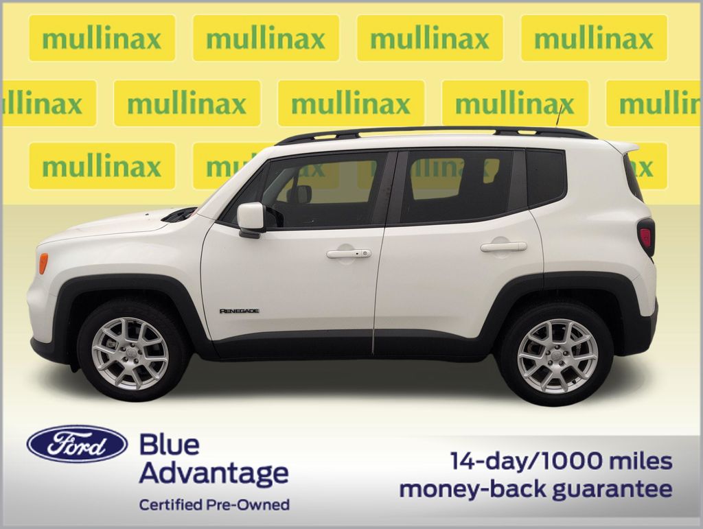 Certified Used 2021 White Jeep Latitude image 10