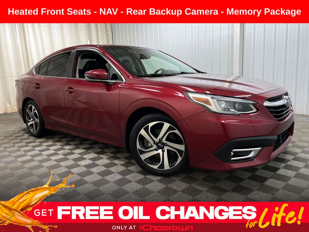 Crimson Red Pearl 2022 Subaru Legacy Sedan All-Wheel Drive Continuously Variable Transmission