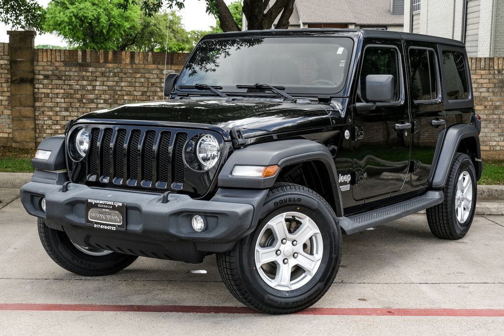 used 2021 Jeep Wrangler car, priced at $27,924