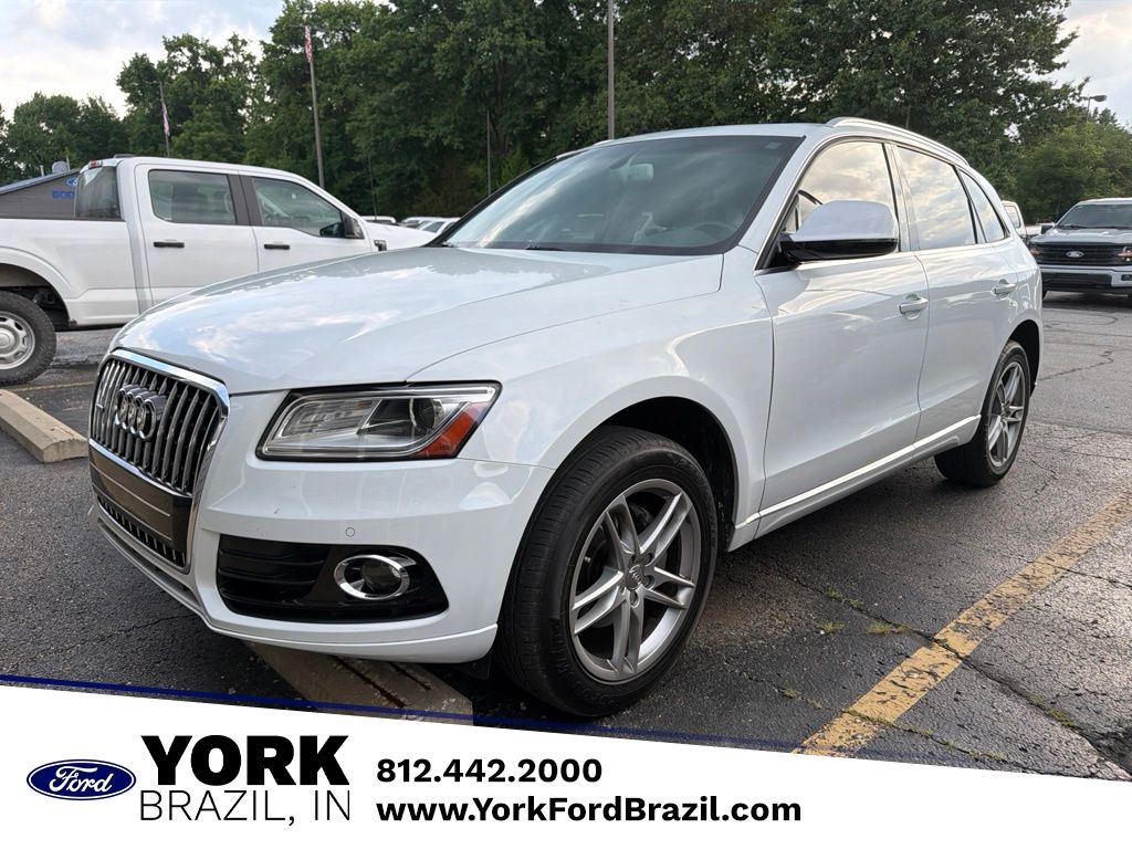 Glacier White 2017 Audi Q5 SUV / Crossover All-Wheel Drive 8-Speed Automatic