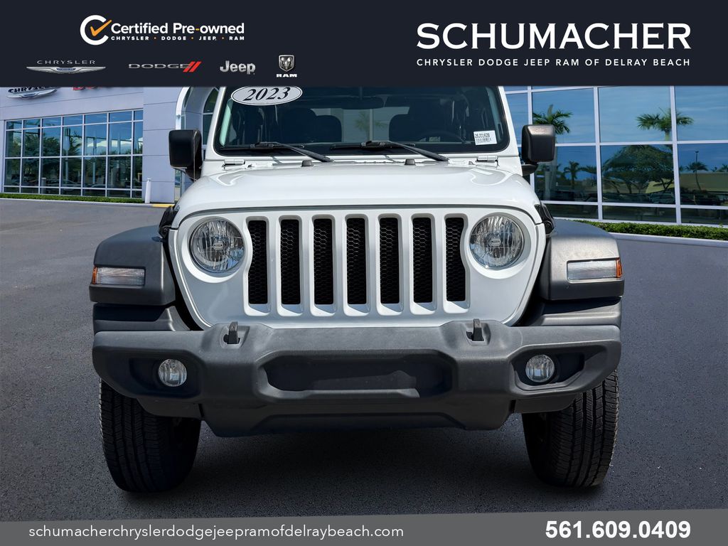 used 2023 Jeep Wrangler car, priced at $23,188