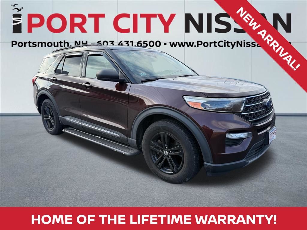 Red (Rich Copper Metallic Tinted Clearcoat) 2020 Ford Explorer XLT AWD SUV / Crossover All-Wheel Drive Automatic