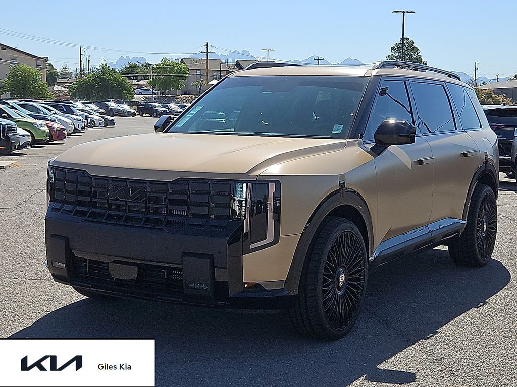 Terrain Brown Matte 2027 Kia Telluride SUV / Crossover All-Wheel Drive 8-Speed Automatic