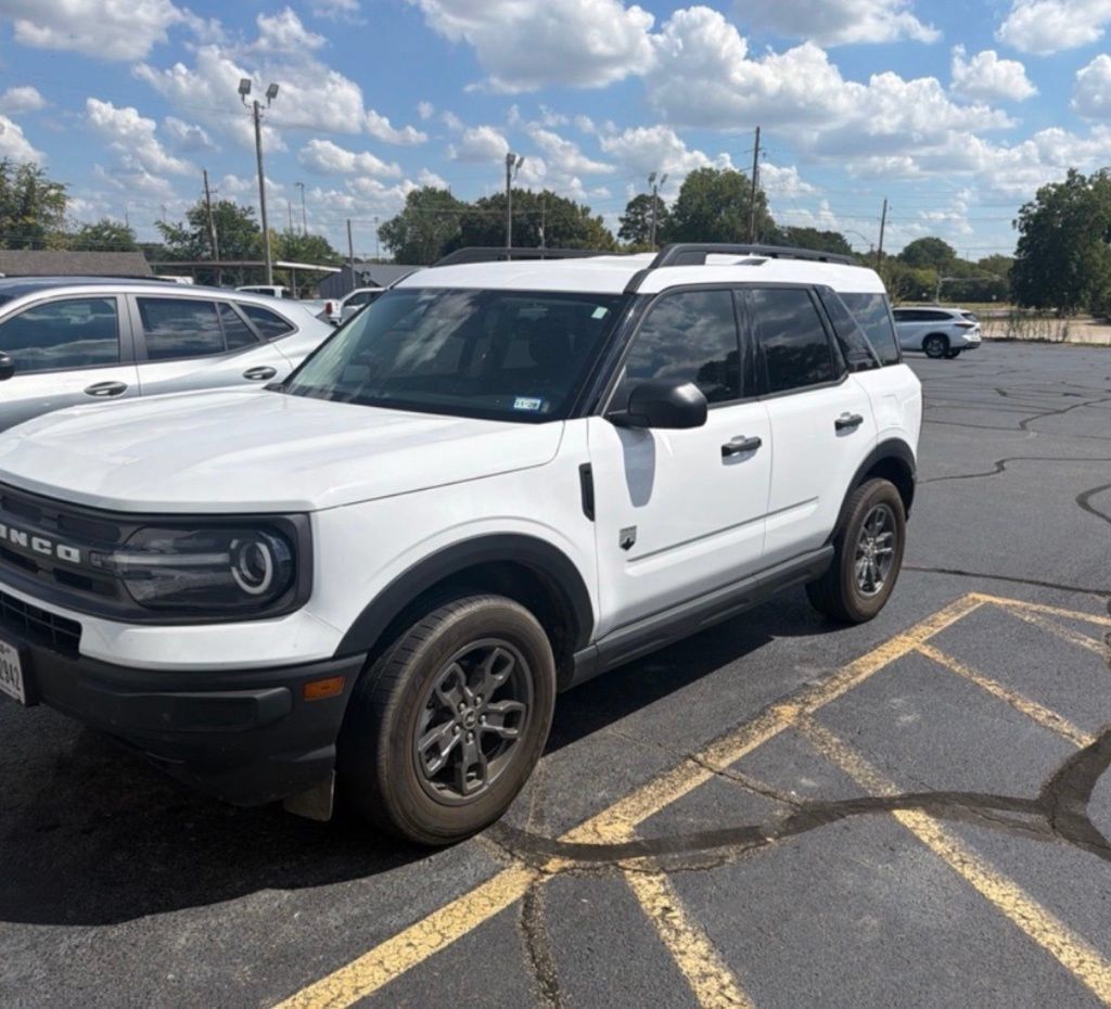 Oxford White 2024 Ford Bronco Sport SUV / Crossover All-Wheel Drive 8-Speed Automatic