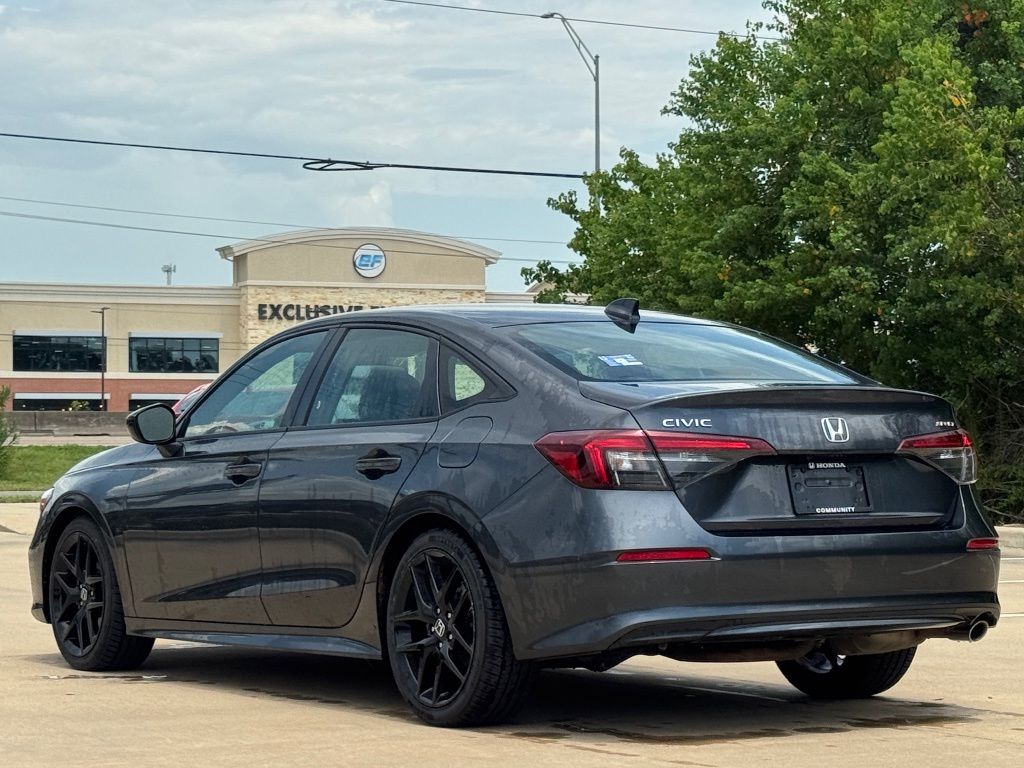 2025 Honda Civic Sport Black at Parkway Family Mazda